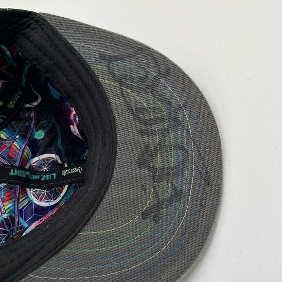 GRASSROOTS CALIFORNIA Hat Men's Large Black 420 Limited Edition Love and Light - Picture 10 of 12